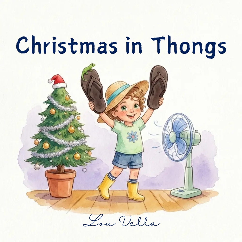 Cover of Christmas in Thongs by Lou Vella